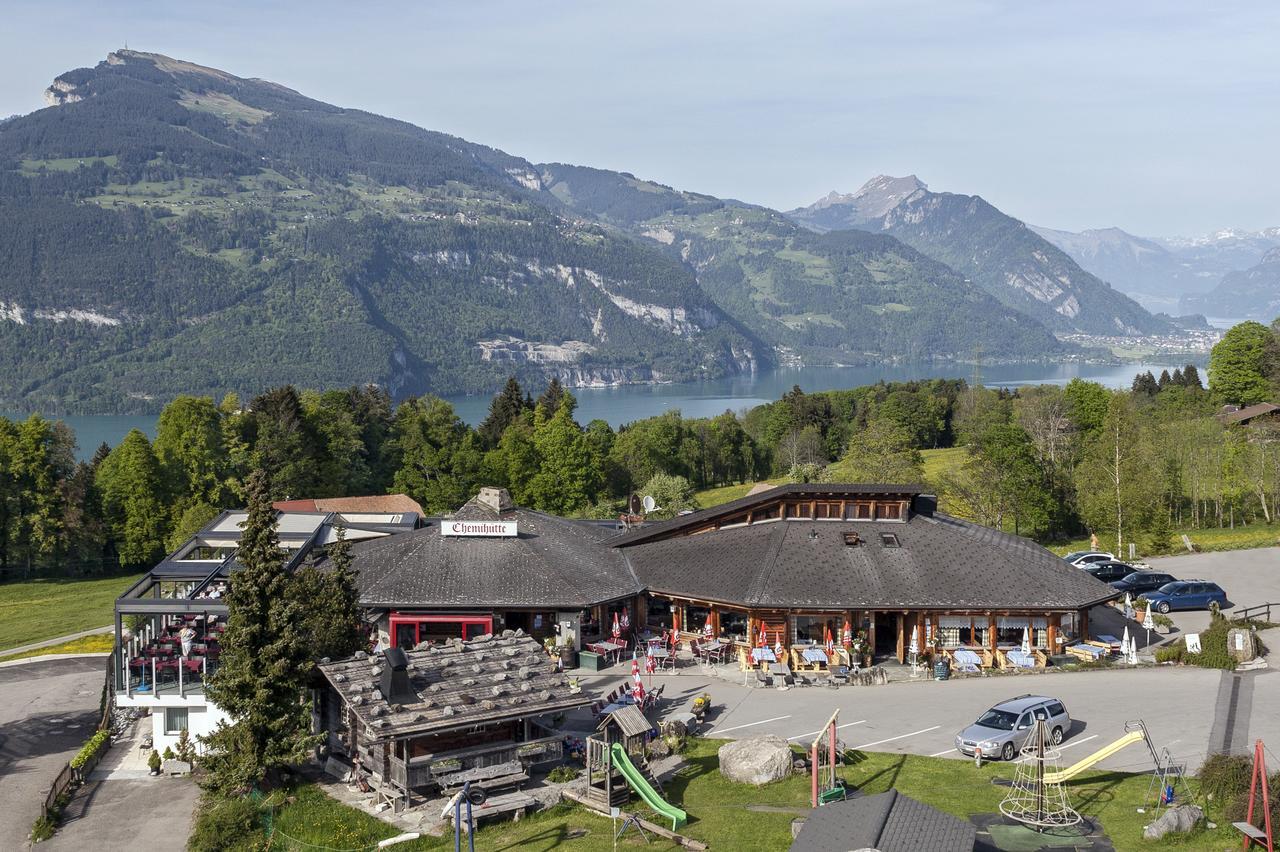 Hotel Chemihuette Aeschi Bei Spiez Zewnętrze zdjęcie