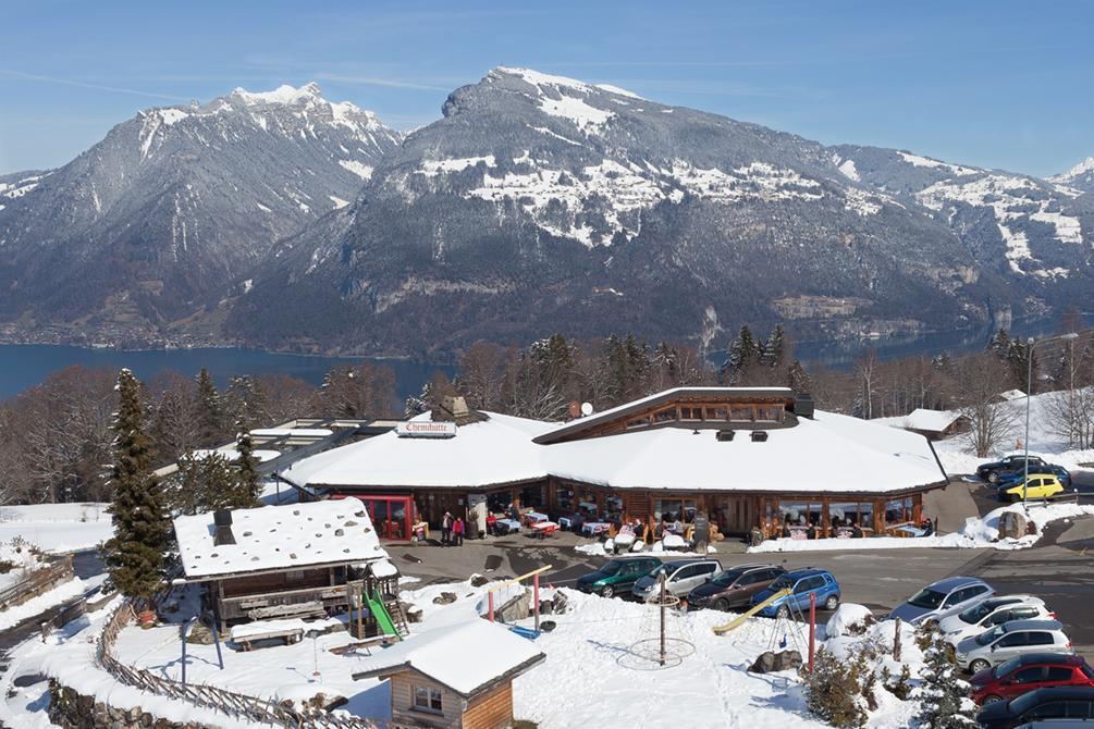 Hotel Chemihuette Aeschi Bei Spiez Zewnętrze zdjęcie